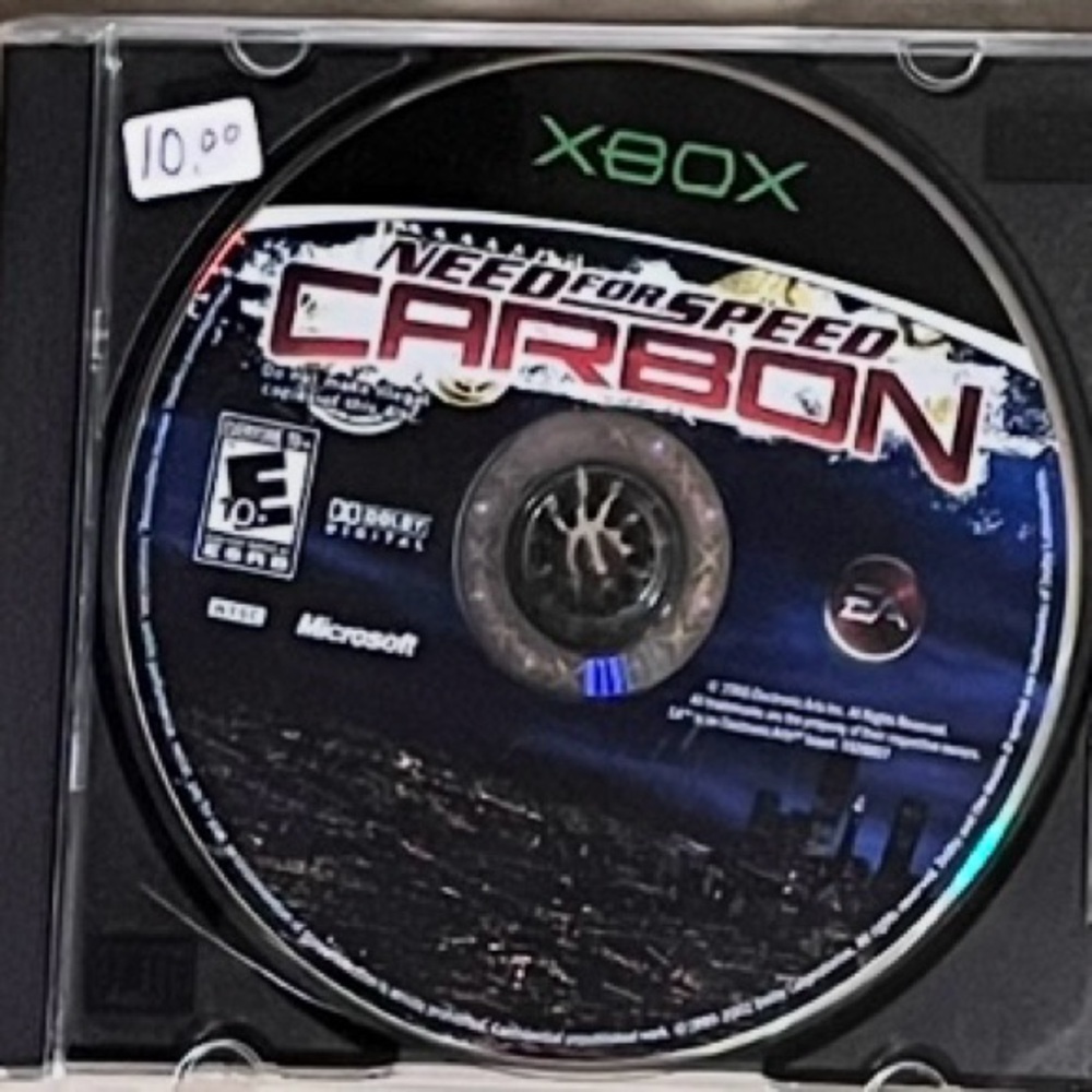 Need for Speed Carbon for Xbox original